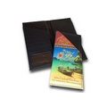 Custom Genuine Leather Travel Wallet (4 Color/ 2 Side)
